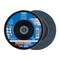 Pferd 7" x 7/8" A.H. POLIFAN Flap Disc - Z SG POWER STEELOX, Zirconia, 40 Grit, Conical 62228 - alternate 1